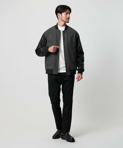 BEAUTY&YOUTH UNITED ARROWS / ビューティー&ユース ユナイテッドアローズ その他アウター | 【WEB限定 WARDROBE SMART】グレーメルトン レザーライク スタジャン | 詳細7