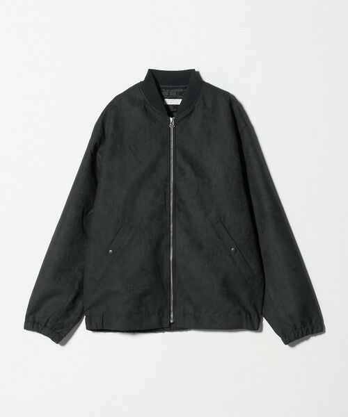 BEAUTY&YOUTH UNITED ARROWS / ビューティー&ユース ユナイテッドアローズ ブルゾン | 【WEB限定 WARDROBE SMART】スエードライク リブ ブルゾン | 詳細3
