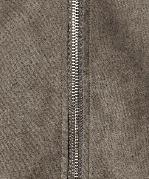 BEAUTY&YOUTH UNITED ARROWS / ビューティー&ユース ユナイテッドアローズ ブルゾン | 【WEB限定 WARDROBE SMART】スエードライク リブ ブルゾン | 詳細17