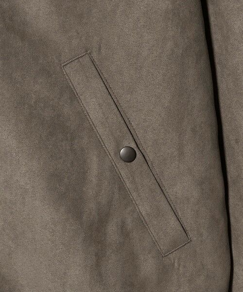 BEAUTY&YOUTH UNITED ARROWS / ビューティー&ユース ユナイテッドアローズ ブルゾン | 【WEB限定 WARDROBE SMART】スエードライク リブ ブルゾン | 詳細14