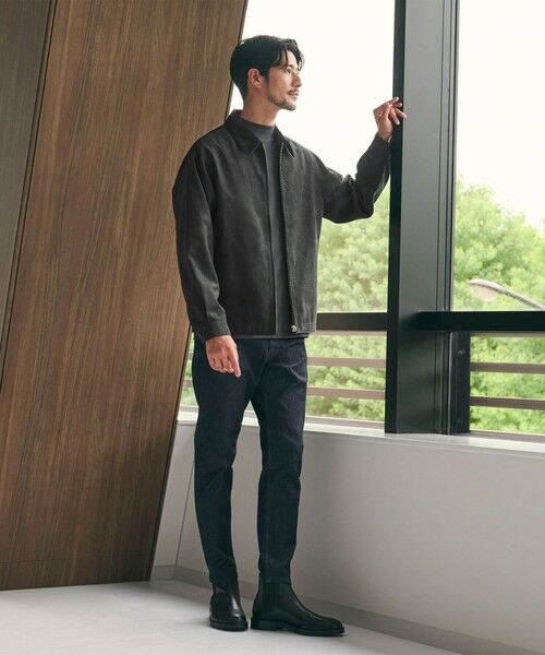 BEAUTY&YOUTH UNITED ARROWS / ビューティー&ユース ユナイテッドアローズ ブルゾン | 【WEB限定 WARDROBE SMART】スエードライク ジップ ブルゾン | 詳細1