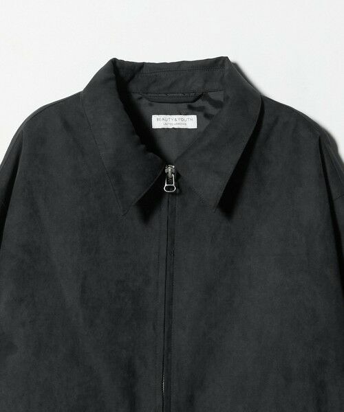 BEAUTY&YOUTH UNITED ARROWS / ビューティー&ユース ユナイテッドアローズ ブルゾン | 【WEB限定 WARDROBE SMART】スエードライク ジップ ブルゾン | 詳細8