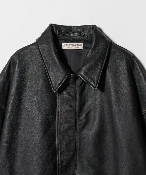 BEAUTY&YOUTH UNITED ARROWS / ビューティー&ユース ユナイテッドアローズ その他アウター | ラブ レザー フライト ジャケット | 詳細9