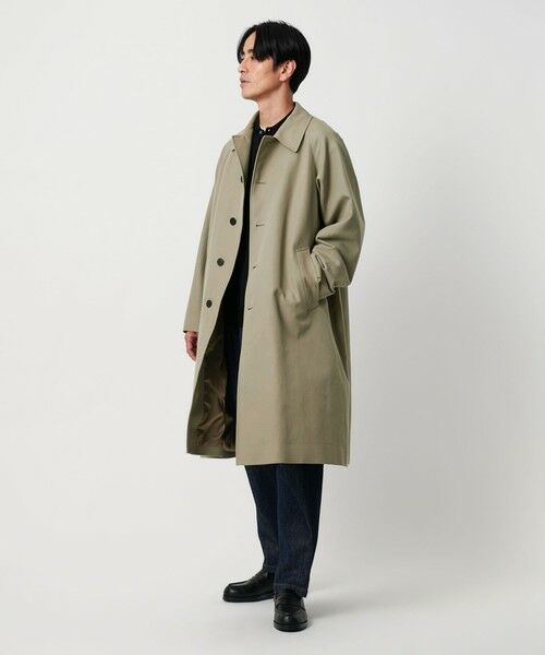 BEAUTY&YOUTH UNITED ARROWS / ビューティー&ユース ユナイテッドアローズ その他アウター | エアリーコットン D/CLT バルカラー コート | 詳細1