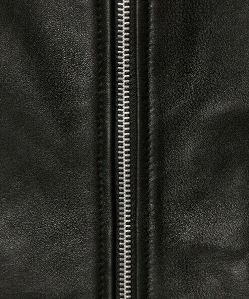 BEAUTY&YOUTH UNITED ARROWS / ビューティー&ユース ユナイテッドアローズ レザーブルゾン・ジャケット | 【WEB限定 WARDROBE SMART】 シープ シングル ライダースジャケット | 詳細16