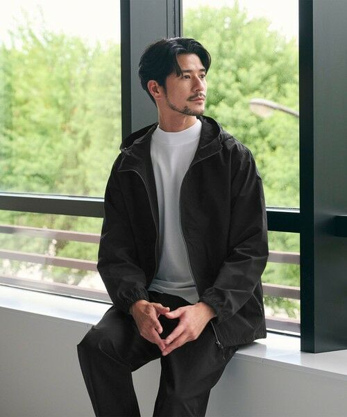 BEAUTY&YOUTH UNITED ARROWS / ビューティー&ユース ユナイテッドアローズ ブルゾン | 【WEB限定 WARDROBE SMART】アクティブ ジップ フードブルゾン | 詳細1