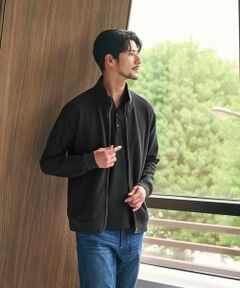 BEAUTY&YOUTH UNITED ARROWS / ビューティー&ユース ユナイテッドアローズ その他トップス | 【WEB限定 WARDROBE SMART】エアリー カノコ  ジップ ブルゾン 抗菌防臭