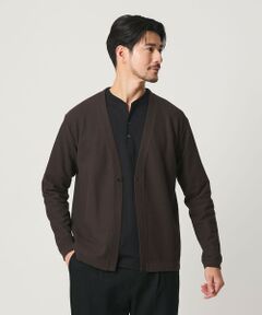 BEAUTY&YOUTH UNITED ARROWS / ビューティー&ユース ユナイテッドアローズ カーディガン・ボレロ | 【WEB限定 WARDROBE SMART】エアリー カノコ  カーディガン 【抗菌・防臭】