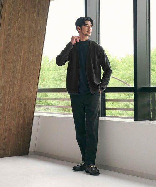 BEAUTY&YOUTH UNITED ARROWS / ビューティー&ユース ユナイテッドアローズ カーディガン・ボレロ | 【WEB限定 WARDROBE SMART】エアリー カノコ  カーディガン 抗菌防臭 | 詳細3