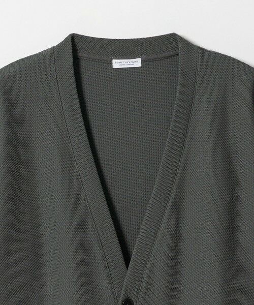 BEAUTY&YOUTH UNITED ARROWS / ビューティー&ユース ユナイテッドアローズ カーディガン・ボレロ | 【WEB限定 WARDROBE SMART】エアリー カノコ  カーディガン 抗菌防臭 | 詳細19