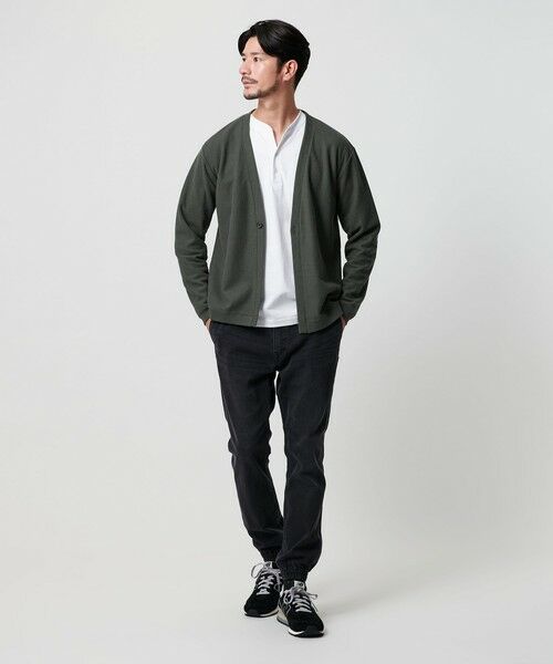 BEAUTY&YOUTH UNITED ARROWS / ビューティー&ユース ユナイテッドアローズ カーディガン・ボレロ | 【WEB限定 WARDROBE SMART】エアリー カノコ  カーディガン 抗菌防臭 | 詳細16
