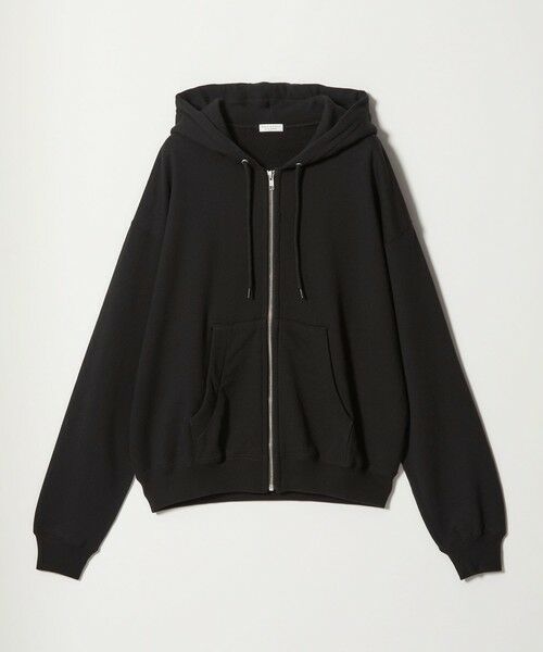 BEAUTY & YOUTH UNITED ARROWS/ビューティー&ユース ユナイテッドアローズ 【WEB限定】スウェット ジップパーカー BLACK S BEAUTY & YOUTH UNITED ARROWS/ビューティー&ユース ユナイテッドアローズ 【WEB限定】スウェット ジップパーカー BLACK S