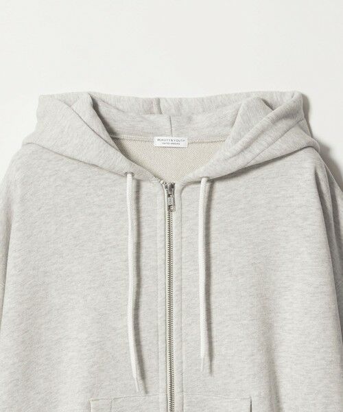 BEAUTY&YOUTH UNITED ARROWS / ビューティー&ユース ユナイテッドアローズ パーカー | 【WEB限定】スウェット ジップパーカー | 詳細6