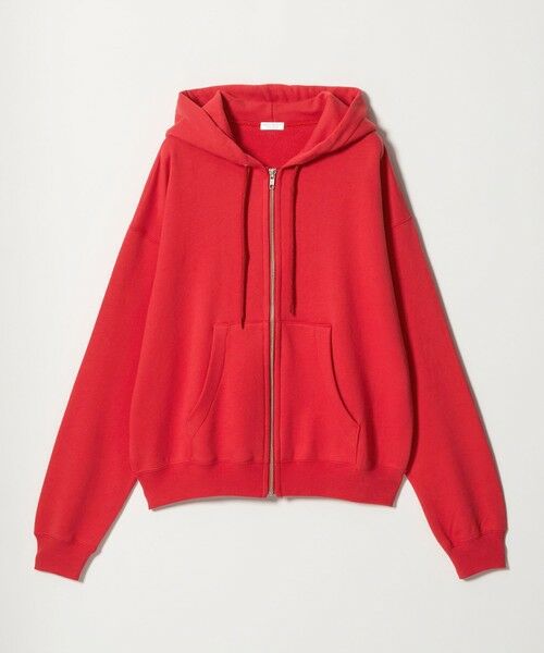 BEAUTY & YOUTH UNITED ARROWS/ビューティー&ユース ユナイテッドアローズ 【WEB限定】スウェット ジップパーカー RED M BEAUTY & YOUTH UNITED ARROWS/ビューティー&ユース ユナイテッドアローズ 【WEB限定】スウェット ジップパーカー RED M