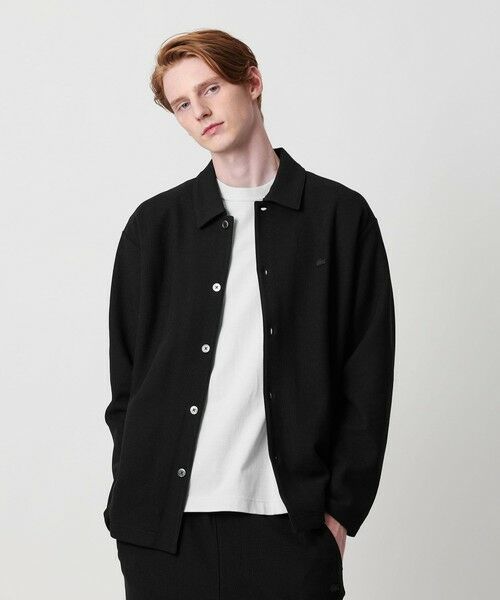 BEAUTY&YOUTH UNITED ARROWS / ビューティー&ユース ユナイテッドアローズ シャツ・ブラウス | ＜LACOSTE for BEAUTY&YOUTH＞ワントーン シャツジャケット | 詳細1