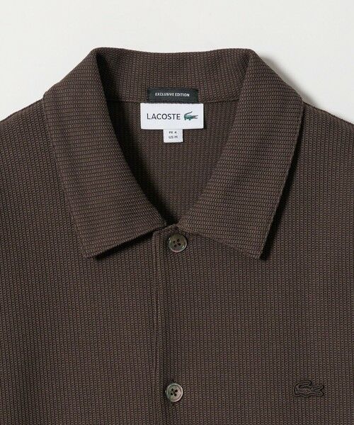 BEAUTY&YOUTH UNITED ARROWS / ビューティー&ユース ユナイテッドアローズ シャツ・ブラウス | ＜LACOSTE for BEAUTY&YOUTH＞ワントーン シャツジャケット | 詳細20