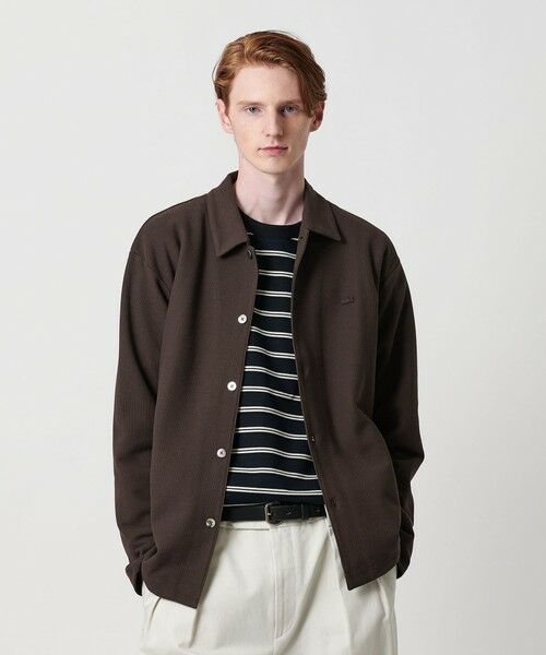 BEAUTY&YOUTH UNITED ARROWS / ビューティー&ユース ユナイテッドアローズ シャツ・ブラウス | ＜LACOSTE for BEAUTY&YOUTH＞ワントーン シャツジャケット | 詳細17