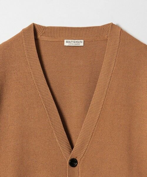 BEAUTY&YOUTH UNITED ARROWS / ビューティー&ユース ユナイテッドアローズ カーディガン・ボレロ | ドロップ ミラノ Vネック カーディガン | 詳細22