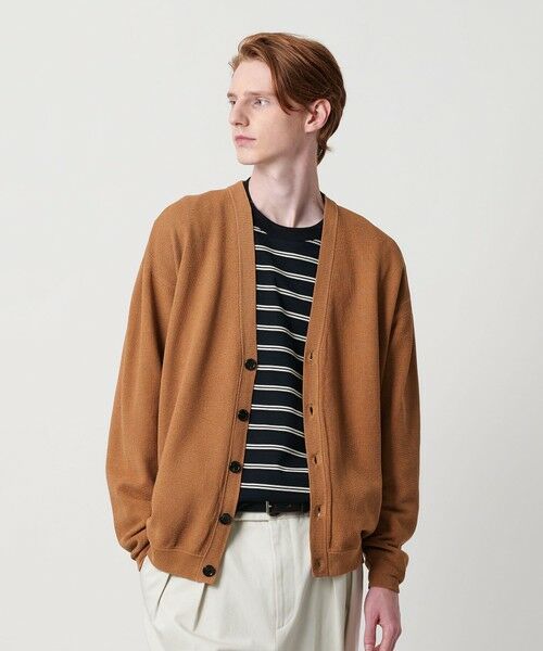 BEAUTY&YOUTH UNITED ARROWS / ビューティー&ユース ユナイテッドアローズ カーディガン・ボレロ | ドロップ ミラノ Vネック カーディガン | 詳細19