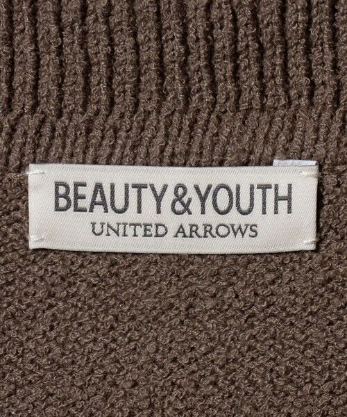 BEAUTY&YOUTH UNITED ARROWS / ビューティー&ユース ユナイテッドアローズ カーディガン・ボレロ | スラビー ポロニット ジャケット | 詳細19