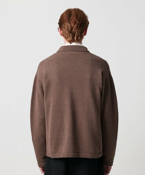 BEAUTY&YOUTH UNITED ARROWS / ビューティー&ユース ユナイテッドアローズ カーディガン・ボレロ | スラビー ポロニット ジャケット | 詳細11