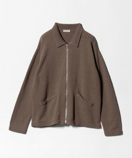 BEAUTY&YOUTH UNITED ARROWS / ビューティー&ユース ユナイテッドアローズ カーディガン・ボレロ | スラビー ポロニット ジャケット | 詳細12
