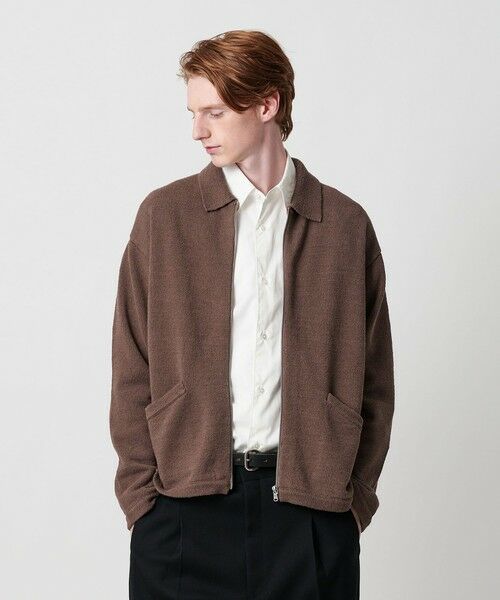 スラビー ポロニット ジャケット （カーディガン・ボレロ