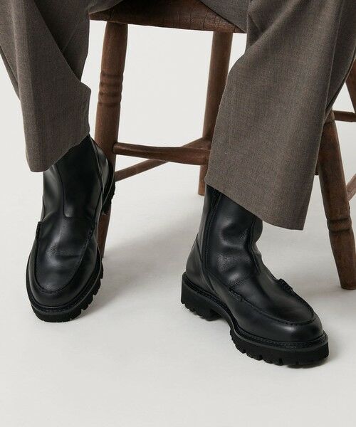 BEAUTY&YOUTH UNITED ARROWS / ビューティー&ユース ユナイテッドアローズ ブーツ（ショート丈） | モカシン ジッパー ブーツ | 詳細1