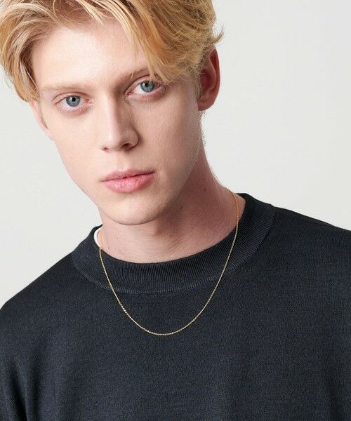 BEAUTY&YOUTH UNITED ARROWS / ビューティー&ユース ユナイテッドアローズ ネックレス・ペンダント・チョーカー | ＜General＞GEN-064 チェーン ネックレス ゴールドプレーテッド | 詳細1