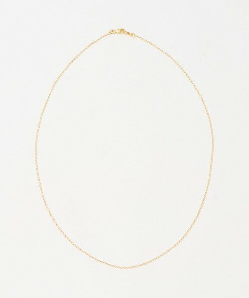 BEAUTY&YOUTH UNITED ARROWS / ビューティー&ユース ユナイテッドアローズ ネックレス・ペンダント・チョーカー | ＜General＞GEN-064 チェーン ネックレス ゴールドプレーテッド | 詳細9