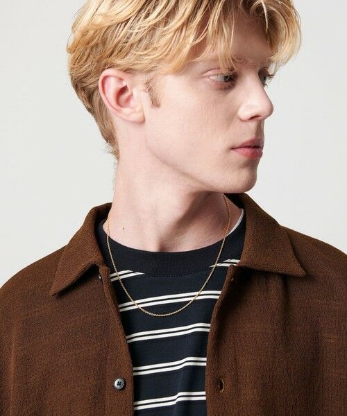 BEAUTY&YOUTH UNITED ARROWS / ビューティー&ユース ユナイテッドアローズ ネックレス・ペンダント・チョーカー | ＜General＞GEN-066 チェーン ネックレス ゴールドプレーテッド | 詳細1