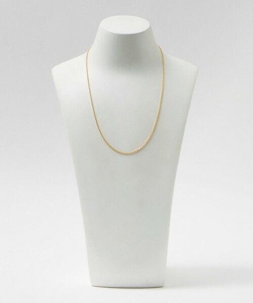 BEAUTY&YOUTH UNITED ARROWS / ビューティー&ユース ユナイテッドアローズ ネックレス・ペンダント・チョーカー | ＜General＞GEN-066 チェーン ネックレス ゴールドプレーテッド | 詳細7