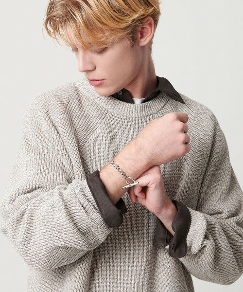 BEAUTY&YOUTH UNITED ARROWS / ビューティー&ユース ユナイテッドアローズ ブレスレット・バングル | ＜General＞GEN-053 チェーン ブレスレット シルバー | 詳細1