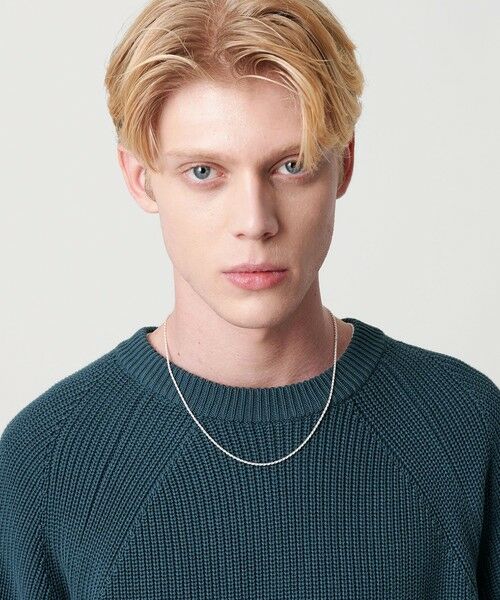 BEAUTY&YOUTH UNITED ARROWS / ビューティー&ユース ユナイテッドアローズ ネックレス・ペンダント・チョーカー | SILVER925 ツイスト チェーン ネックレス 50 | 詳細1