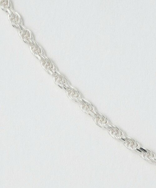 BEAUTY&YOUTH UNITED ARROWS / ビューティー&ユース ユナイテッドアローズ ネックレス・ペンダント・チョーカー | SILVER925 ツイスト チェーン ネックレス 50 | 詳細3