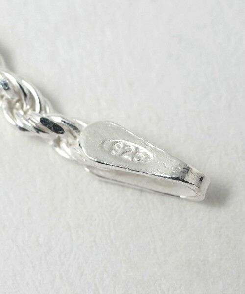 BEAUTY&YOUTH UNITED ARROWS / ビューティー&ユース ユナイテッドアローズ ネックレス・ペンダント・チョーカー | SILVER925 ツイスト チェーン ネックレス 50 | 詳細5