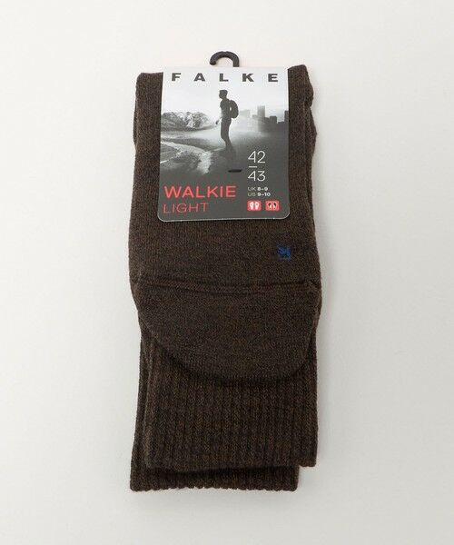 BEAUTY & YOUTH UNITED ARROWS/ビューティー&ユース ユナイテッドアローズ <FALKE>ウォーキー ライト ソックス DK. BROWN FREE BEAUTY & YOUTH UNITED ARROWS/ビューティー&ユース ユナイテッドアローズ <FALKE>ウォーキー ライト ソックス DK. BROWN FREE