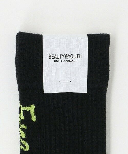 BEAUTY&YOUTH UNITED ARROWS / ビューティー&ユース ユナイテッドアローズ ソックス | フリーダム スタンダード ロゴ ソックス | 詳細10