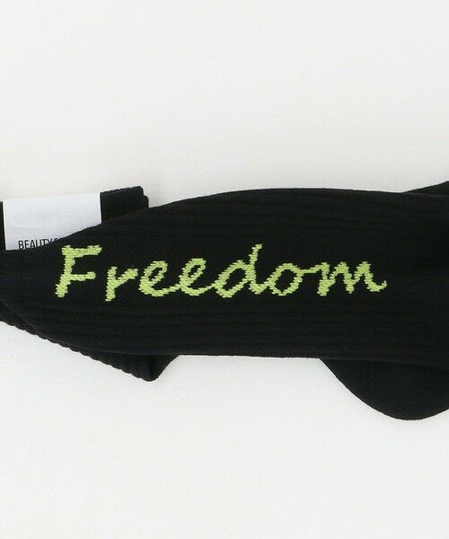 BEAUTY&YOUTH UNITED ARROWS / ビューティー&ユース ユナイテッドアローズ ソックス | フリーダム スタンダード ロゴ ソックス | 詳細8