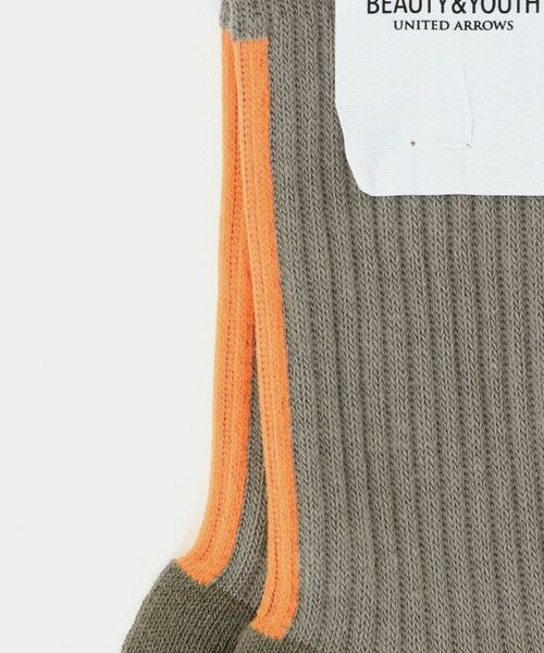 BEAUTY&YOUTH UNITED ARROWS / ビューティー&ユース ユナイテッドアローズ ソックス | バック ライン ソックス | 詳細11