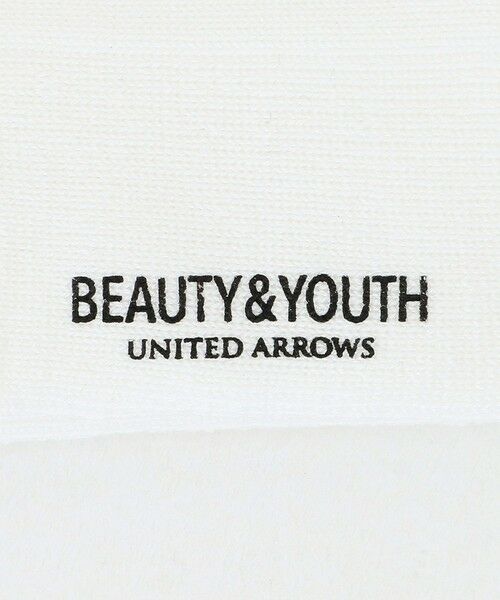 BEAUTY&YOUTH UNITED ARROWS / ビューティー&ユース ユナイテッドアローズ ソックス | 2ライン パイル クルー ソックス | 詳細4