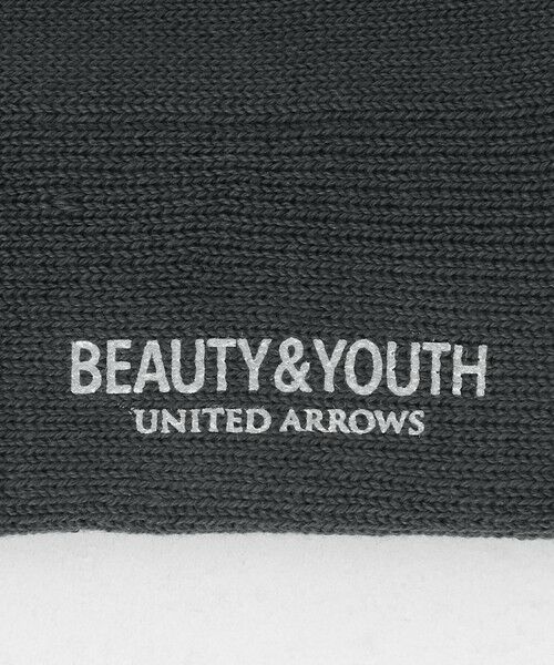 BEAUTY&YOUTH UNITED ARROWS / ビューティー&ユース ユナイテッドアローズ ソックス | 2ライン パイル クルー ソックス | 詳細9