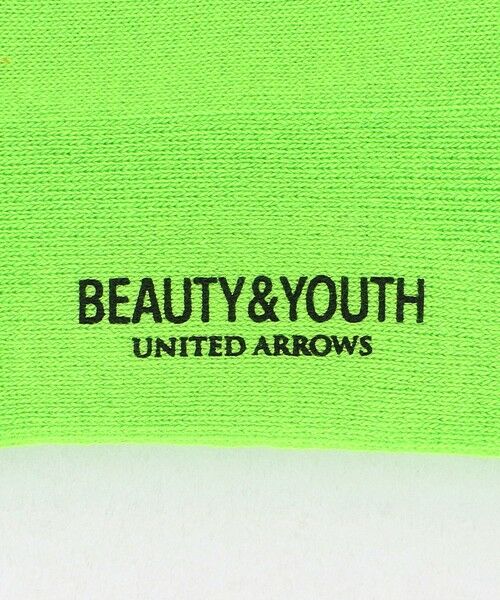 BEAUTY&YOUTH UNITED ARROWS / ビューティー&ユース ユナイテッドアローズ ソックス | フリーダム スタンダード ロゴ ソックス | 詳細3