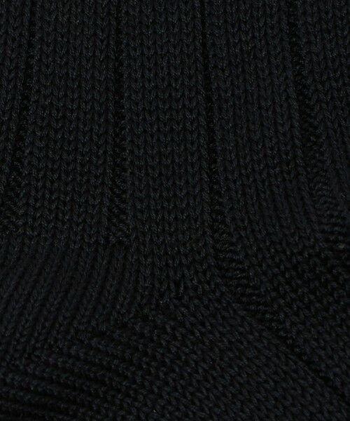 BEAUTY&YOUTH UNITED ARROWS / ビューティー&ユース ユナイテッドアローズ ソックス | シルケット リブ レギュラー ソックス | 詳細3