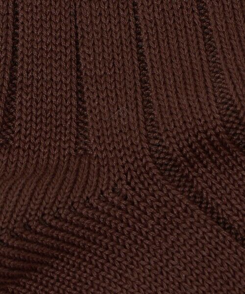 BEAUTY&YOUTH UNITED ARROWS / ビューティー&ユース ユナイテッドアローズ ソックス | シルケット リブ レギュラー ソックス | 詳細5