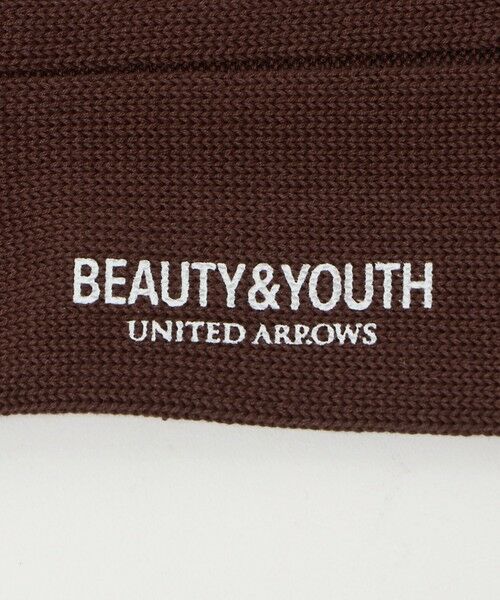 BEAUTY&YOUTH UNITED ARROWS / ビューティー&ユース ユナイテッドアローズ ソックス | シルケット リブ レギュラー ソックス | 詳細6