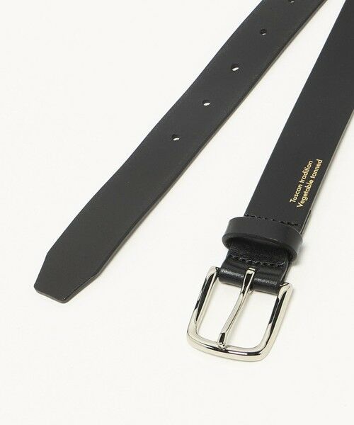 BEAUTY&YOUTH UNITED ARROWS / ビューティー&ユース ユナイテッドアローズ ベルト・サスペンダー | グロッシー レザー ベルト 28mm | 詳細3