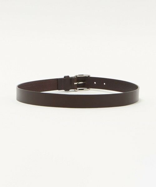 BEAUTY&YOUTH UNITED ARROWS / ビューティー&ユース ユナイテッドアローズ ベルト・サスペンダー | グロッシー レザー ベルト 28mm | 詳細5