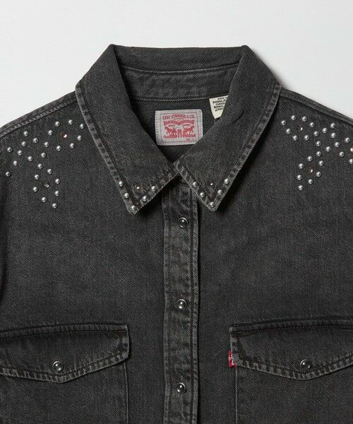 BEAUTY&YOUTH UNITED ARROWS / ビューティー&ユース ユナイテッドアローズ シャツ・ブラウス | 【国内EXCLUSIVE】＜Levi's＞スタッズ デニムウエスタンシャツ | 詳細10