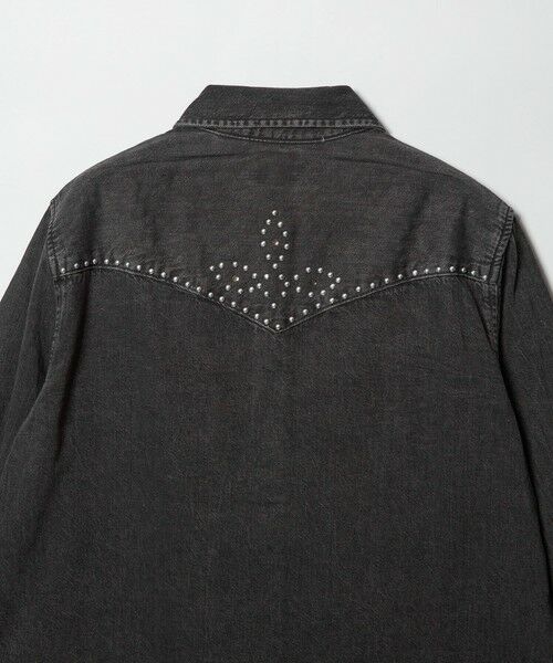 BEAUTY&YOUTH UNITED ARROWS / ビューティー&ユース ユナイテッドアローズ シャツ・ブラウス | 【国内EXCLUSIVE】＜Levi's＞スタッズ デニムウエスタンシャツ | 詳細11